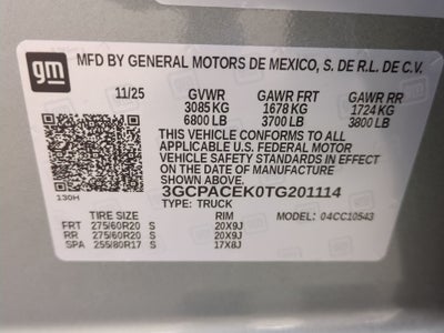 2026 Chevrolet Silverado 1500 LT